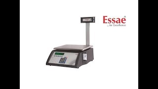 Barcode Lable Printing Scale_SI-810PR_Essae