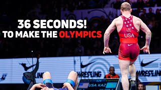 It Took Spencer Lee 36 Seconds To Qualify For The 2024 Olympic Games