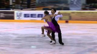 15 Betina POPOVA / Yuri VLASENKO (RUS) - ISU JGP Minsk 2013 Junior Ice Dance Short Dance