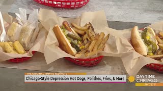 Chicago-style Depression Hot Dogs, Polishes, Fries, \u0026 More