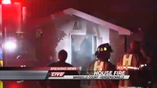 UPDATE: One Transported for Smoke Inhalation in Large Hendersonville Fire - Eric Alvarez