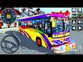 Bus Simulator Indonesia #9 - BUSSID New Coach Bus Driving: Bukittingi to Padang - Android GamePlay