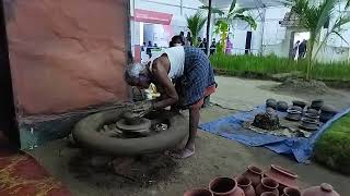 മൺ പാത്ര നിർമ്മാണം കേരളത്തിലെ പരമ്പരാഗത തൊഴിലുകൾ | പാലക്കാട്‌