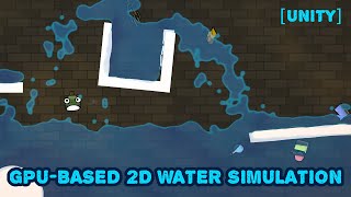 GPU Based 2D Water Simulation - Quick demo!
