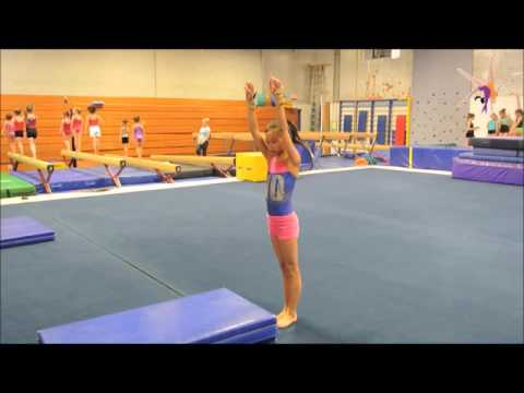 Leap hops up to panel mat to strengthen bottom leg Leap hops up to panel mat to strengthen bottom leg