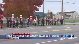 VIDEO: Paraeducators, Sumner-Bonney Lake School District reach tentative agreement