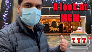 Macau - a QUICK walkthrough of the MGM Cotai CASINO