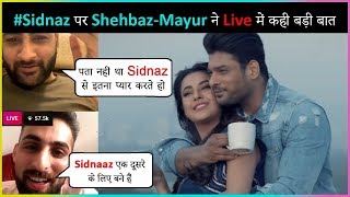 Shehbaz Gill & Mayur Verma About #SidNaaz Song Bhula Dunga & Their Chemistry | Sidharth & Shehnaz