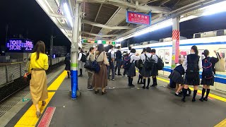 東武アーバンパークライン、新柏駅構内を散策！千葉県柏市(Japan Walking around Shinkashiwa Station)