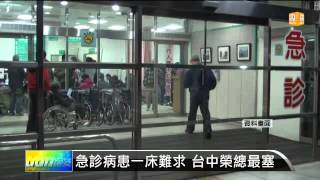 【2014.04.03】急診病患一床難求 台中榮總最塞 -udn tv