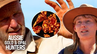 Ted and Lecky Mine Incredible $11,000 In Gold Nuggets | Aussie Gold Hunters