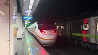 [車型變更]台鐵203次TEMU1000型太魯閣號離站(松山)