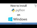 How to install Python on Windows