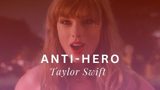 TAYLOR SWIFT - Anti-Hero (Lyrics Video)