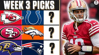 NFL Week 3 Expert Picks: BEST BETS, O/U & PICKS TO WIN & MORE | CBS Sports HQ