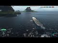 world of warships kaga 7 kills 190k damage replay gameplay 4k 60 fps