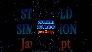 JavaScript Parallax Starfield Tutorial — HTML5 Canvas Animation #javascript #webdev #coding
