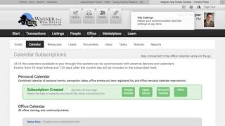 Back Agent Tip: How to set up Calendar and Mobile App