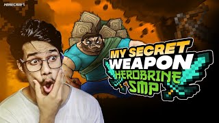 My Ultimate Weapon | Herobrine SMP Day #16