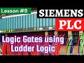 Logic Gates using Ladder Logic | Free PLC Training Courses