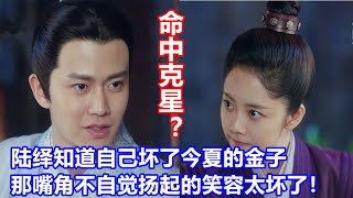 重刷《锦衣之下》品细节糖：陆绎当真是今夏的命中克星吗？陆绎知道自己坏了今夏的金子，那嘴角不自觉扬起的笑容太坏了！