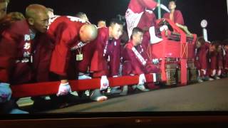 2014年…俺達の秋祭り…宵宮…2発目‼️国道挟んで…