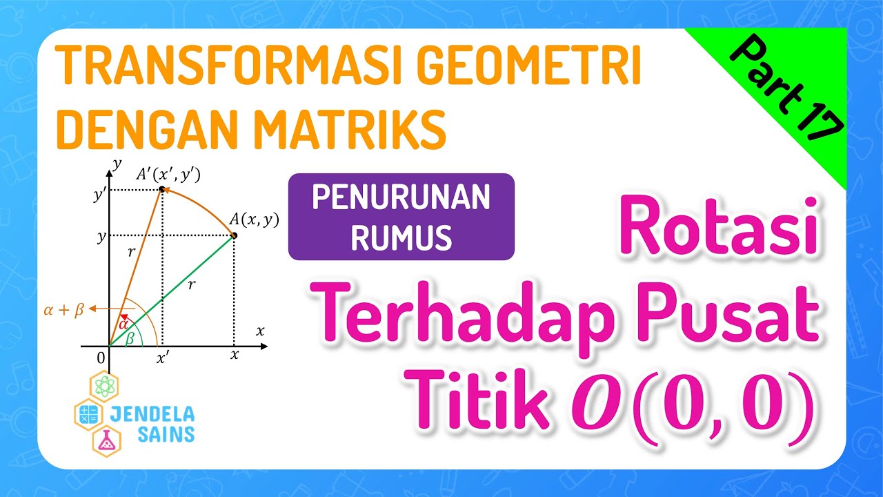 Transformasi Geometri Matematika Kelas 11 •Part 17: Penurunan Rumus ...