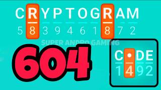 CRYPTOGRAM 604