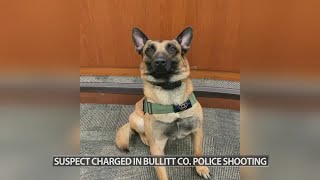 Suspect in killing of police K-9 in Bullitt County facing multiple charges