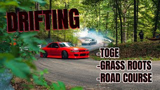 30 MINUTES OF 4K DRIFTING IN THE MOUNTAINS, ROAD COURSE, AND GRASSROOTS