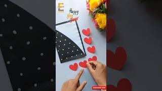 Happy new year card 2023 / New year card making easy
