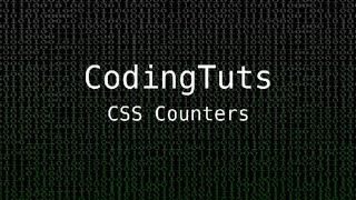 CSS Counters