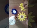 easy to make a sunflower mask for fancy dress competition