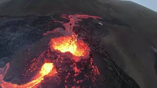 Iceland Volcano with DJI FPV drone
