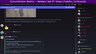 CircuitPython Weekly Meeting for February 24, 2025 @circuitpython #circuitpython #adafruit
