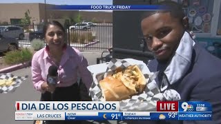 KTSM 9 News at Noon Food Truck Friday - Dia De Los Pescados Goodbye