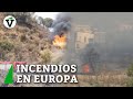 Italia y Grecia: los incendios han desalojado a miles de personas y han dejado varios muertos