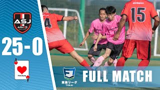 【FULL MATCH】Philo Sophy vs ARUKO｜ソサイチ東海リーグ2部 第7節