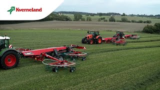 Kverneland Four Rotor Rakes - Product presentation