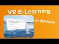 VR E-Learning in 3DVista