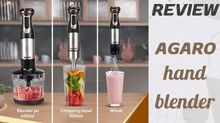 1000 watts blender | Review & Features of AGARO Grand 1000 Watts Hand Blender