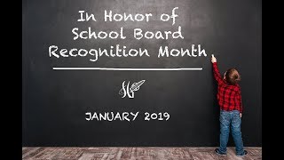2019 Board Recognition Video
