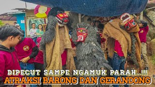 DUA BARONGAN DAN GERANDONG DIPECUT SAMPE NGAMUK...!!! | SENI REAK PUSAKA DANGIANG PALIMUNAN