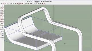 sketchup 建模教學 吧檯椅