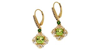 Paul Deasy Gem Peridot, Chrome Diopside and White Topaz ...