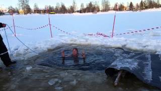 2016 Swedish ICE BATH swimming Isvaksbad