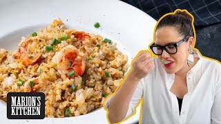 My 2 LOVES combined... Salt & Pepper Shrimp Fried Rice 💥❤️💥| Marion's Kitchen