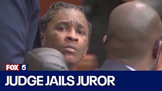 Young Thug RICO trial: Judge jails potential juror for recording | FOX 5 News