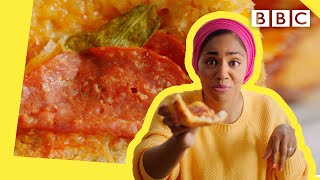 Nadiya's Pepperoni Pizza Bread is the recipe of your dreams 🤤 | Nadiya Bakes - BBC