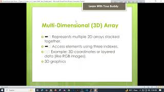 Tutorial 9 :Arrays in C Explained 🔢 | Store Multiple Values Easily